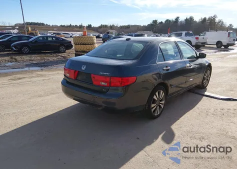 2005 Honda Accord 2.4 Ex из США, поврежденный, VIN 1HGCM56865A114356